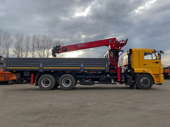 Бортовой КАМАЗ 65117 с КМУ HORYONG HRS216_5