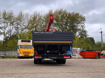 Тягач КАМАЗ 65116 с КМУ KANGLIR KS2056H + пульт ДУ_3