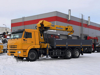 Бортовой КАМАЗ 65115 с КМУ XCMG SQS 200-6 (сп/место)_0