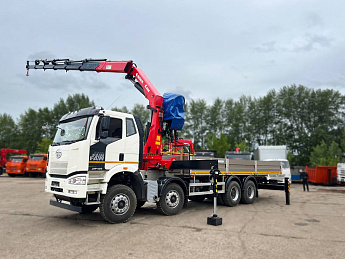 Бортовой FAW CA3310 с КМУ SUNHUNK К328-4_1