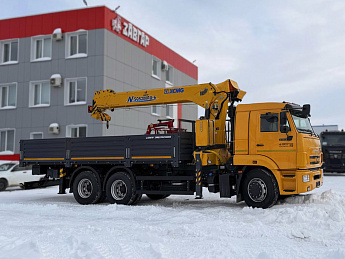 Бортовой КАМАЗ 65115 с КМУ XCMG SQS 200-6 (сп/место)_2
