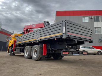 Бортовой КАМАЗ 65117 с КМУ HORYONG HRS216_2