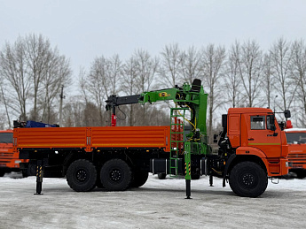 Бортовой КАМАЗ 43118 с КМУ СмартЭко FG716HP (дв. Cummins,  сп/место)_1