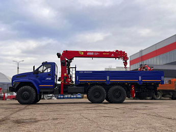 Бортовой УРАЛ 4320 NEXT с КМУ УММ УММаш 806Т_5