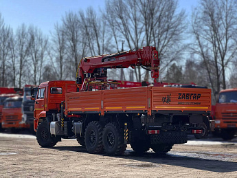 Бортовой КАМАЗ 43118 с КМУ KANGLIM KS2056H (дв. Cummins,  сп/место)_4