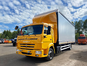 Шторно-бортовой фургон КАМАЗ 4308, 8500х2550х2850мм_0