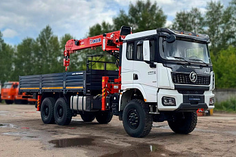 Бортовой автомобиль SHACMAN X3000 6*4 с КМУ KANGLIR KS2056H_0