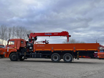 Бортовой КАМАЗ 65115 с КМУ KANGLIM KS2056H (сп/место)_2