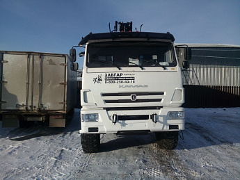 Ломовоз с КМУ VM10LM на базе КАМАЗ 43118 (6х6)_2