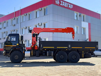 Бортовой автомобиль КАМАЗ 43118 с КМУ KANGLIM KS1256G  (дв. Cummins,  без спал.места)_2
