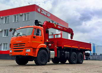 Бортовой автомобиль КАМАЗ 43118 с КМУ УММ УММаш 816Т (дв. КАМАЗ, со  спал.местом)_0