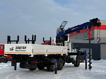 Бортовой автомобиль УРАЛ 4320 с КМУ DONGYANG SS2036_5