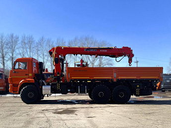 Бортовой КАМАЗ 43118 с КМУ KANGLIM KS2056H (дв. Cummins,  сп/место)_3