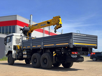 Бортовой автомобиль SHACMAN X3000 6*4 с КМУ XCMG SQS 200-6_4