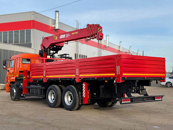 Бортовой КАМАЗ 65115 с КМУ УММ УММаш 806Т (сп/место)_4