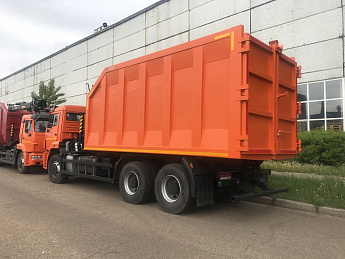 Ломовоз с КМУ Palfinger VM10LM на базе КАМАЗ 6520_2