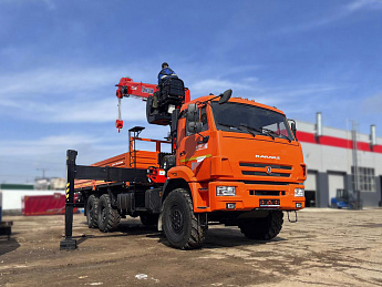 Бортовой КАМАЗ 43118 с КМУ KANGLIM KS2056H (дв. Cummins, без сп/места)_0