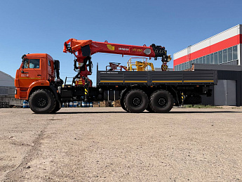 Бортовой КАМАЗ 43118 с КМУ Palfinger ИТ200 (верхний пост, дв. Cummins,  сп/место)_3