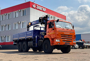 Бортовой автомобиль КАМАЗ 43118 с КМУ DONGYANG SS1956 ACE (дв. Cummins,  со спал. местом)_0