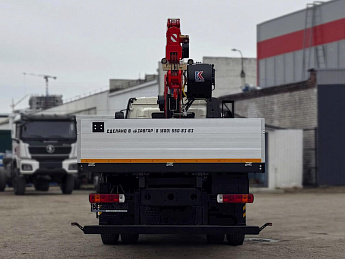 Бортовой FAW J6L 4*2 с КМУ KANGLIM KS2056H_5