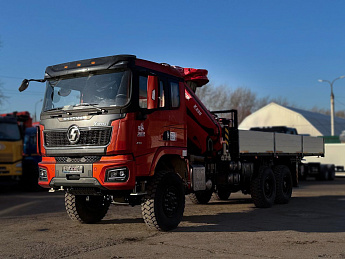 Бортовой SHACMAN X3000 6*6 с КМУ SUNHUNK К238-4_2