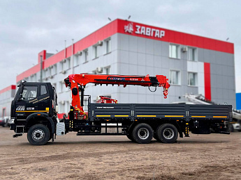 Бортовой FAW CA3250 с КМУ KANGLIM KS2056H_3