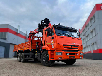 Бортовой КАМАЗ 65115 с КМУ KANGLIM KS2056H (сп/место)_0