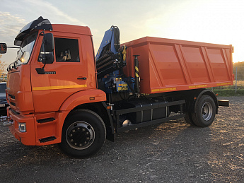 Ломовоз с КМУ ИМ 77 на базе КАМАЗ 43253_4