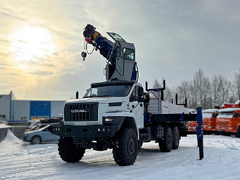 Бортовой автомобиль УРАЛ 4320 с КМУ DONGYANG SS2036_3