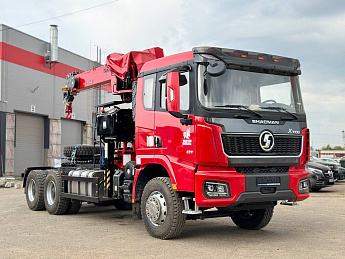 Бортовой SHACMAN X3000 6*6 с КМУ KANGLIM KS1256G_0