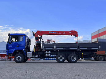 Бортовой SHACMAN X3000 6*6 с КМУ KANGLIM KS2056H_5