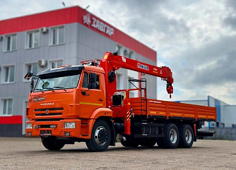 Бортовой автомобиль КАМАЗ 65115-48 с КМУ KANGLIR 2056_0