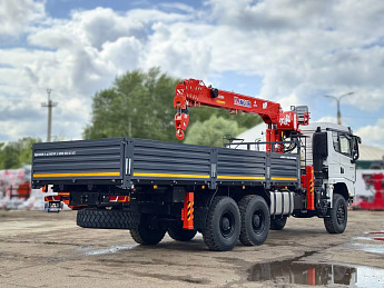Бортовой автомобиль SHACMAN X3000 6*4 с КМУ KANGLIR KS2056H_2