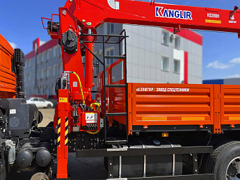Бортовой автомобиль КАМАЗ 65115-48 с КМУ KANGLIR 2056_3