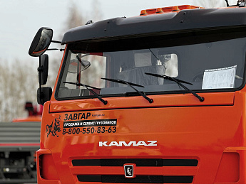 Ломовоз с КМУ Palfinger VM10LM на базе КАМАЗ 65115_1