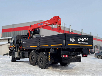 Бортовой КАМАЗ 43118 с КМУ KANGLIM KS2056H (дв. КАМАЗ,  сп/место)_4