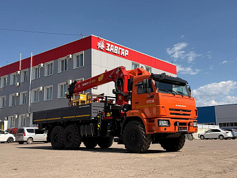 Бортовой КАМАЗ 43118 с КМУ Palfinger ИТ200 (верхний пост, дв. Cummins,  сп/место)_0