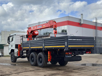 Бортовой автомобиль SHACMAN X3000 6*4 с КМУ KANGLIR KS2056H_4