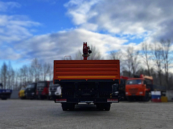 Бортовой КАМАЗ 65115 с КМУ KANGLIM KS2056H (сп/место)_4