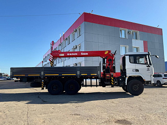 Бортовой SHACMAN X3000 6*6 с КМУ SUNHUNK S3005_4