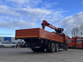 Бортовой КАМАЗ 65115 с КМУ KANGLIM KS2056H (сп/место)_5
