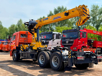 Бортовой КАМАЗ 65115 с КМУ SUNHUNK S3005 (сп/место)_4