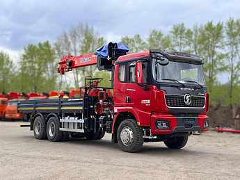 Бортовой автомобиль SHACMAN X3000 6*4 с КМУ KANGLIM KS2057H_0