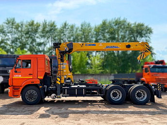 Бортовой КАМАЗ 65115 с КМУ SUNHUNK S3005 (сп/место)_3