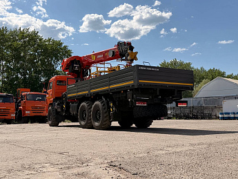 Бортовой КАМАЗ 43118 с КМУ Palfinger ИТ200 (верхний пост, дв. Cummins,  сп/место)_4