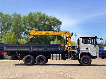 Бортовой автомобиль SHACMAN X3000 6*4 с КМУ XCMG SQS 200-6_1