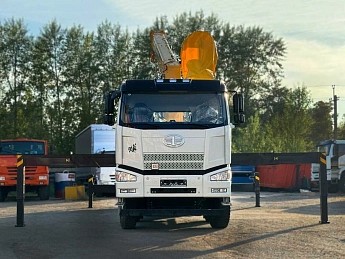 Бортовой FAW CA3310 с КМУ XCMG SQS 350-5_2